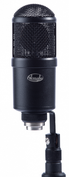Октава МКЛ-4000 Студийный микрофон, черный цвет, деревянный футляр