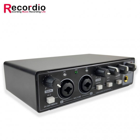 Recordio GAX-MD22 аудио интерфейс 24 бит/192 кГц / внешняя звуковая карта