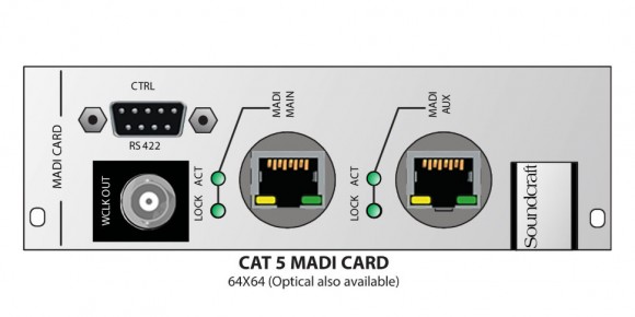 Soundcraft ViO/D21 Cat 5 MADI